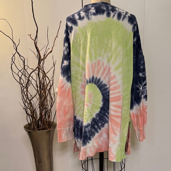 Old Navy Multicolor Tie-Dye sweater tunic - Picture 4 of 6